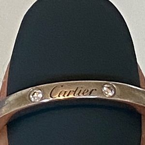 CARTIER Ballerine Band with 3p diamonds